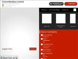 Sites similar to citizenmetalloys.net