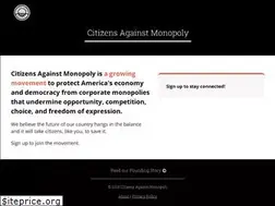 Sites similar to citizensagainstmonopoly.org
