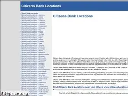 Sites similar to citizensbanklocation.com