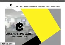 Sites similar to citizenscrimewatch.com