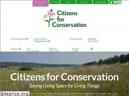 Sites similar to citizensforconservation.org