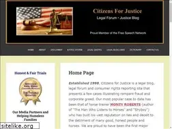 Sites similar to citizensforjustice.org