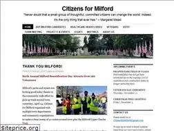 Sites similar to citizensformilford.com