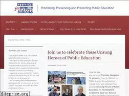 Sites similar to citizensforpublicschools.org