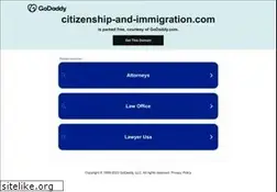 Sites similar to citizenship-and-immigration.com