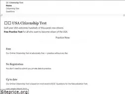 Sites similar to citizenshiptest-online.com