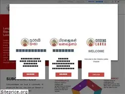 Sites similar to citizenslanka.org