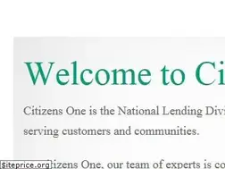 Sites similar to citizensone.com