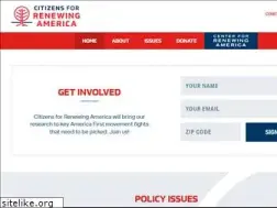 Sites similar to citizensrenewingamerica.com