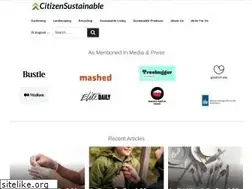 Sites similar to citizensustainable.com