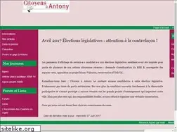 Sites similar to citoyensaantony.fr