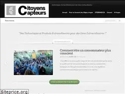 Sites similar to citoyenscapteurs.net