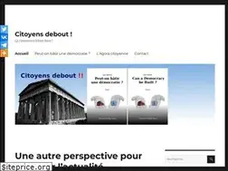 Sites similar to citoyensdebout.org