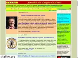 Sites similar to citoyensdumonde.fr