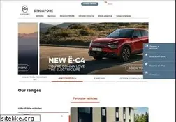 Sites similar to citroen.com.sg