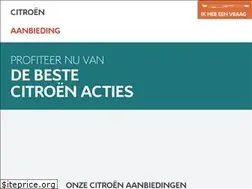 Sites similar to citroenaanbieding.nl