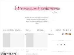 Sites similar to citronelleandcardamome.com