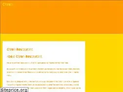 Sites similar to citronrestaurant.com.au