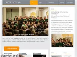 Sites similar to cittasonora.it