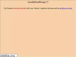 Sites similar to city-taxi.de