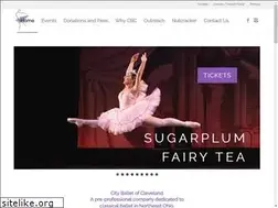 Sites similar to cityballetofcleveland.org