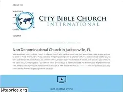 Sites similar to citybiblechurch.com