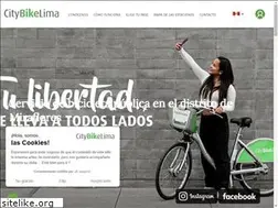 Sites similar to citybikelima.com