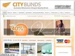 Sites similar to cityblinds.com.au