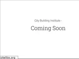 Sites similar to citybuildinginstitute.ca