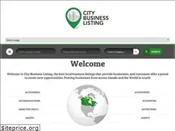 Sites similar to citybusinesslisting.com