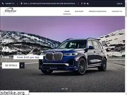 Sites similar to citycarrentals.com.au