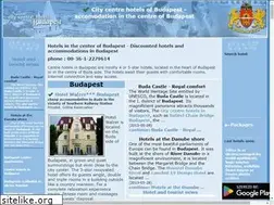Sites similar to citycentrehotelsbudapest.hu