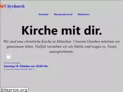 Sites similar to citychurch-muenchen.de