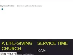 Sites similar to citychurchlufkin.com