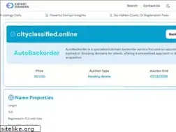Sites similar to cityclassified.online
