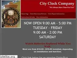Sites similar to cityclockco.com