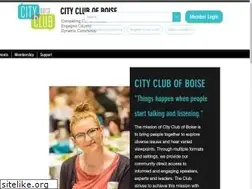 Sites similar to cityclubofboise.org