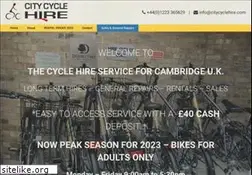 Sites similar to citycyclehire.com