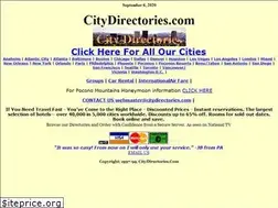Sites similar to citydirectories.com