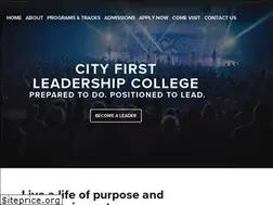 Sites similar to cityfirstleadershipcollege.com