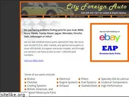 Sites similar to cityforeignauto.com