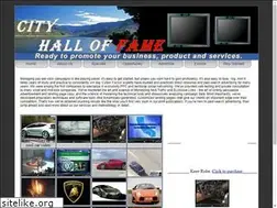 Sites similar to cityhalloffame.com