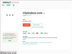 Sites similar to cityinabox.com