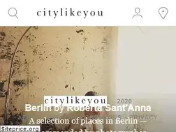 Sites similar to citylikeyou.com