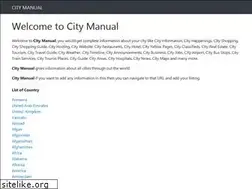 Sites similar to citymanual.in
