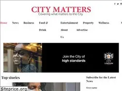 Sites similar to citymatters.london