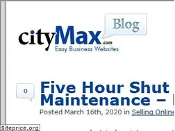 Sites similar to citymaxblog.com