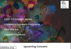 Sites similar to citymusiccleveland.org