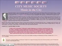 Sites similar to citymusicsociety.org
