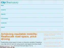 Sites similar to cityobservatory.org